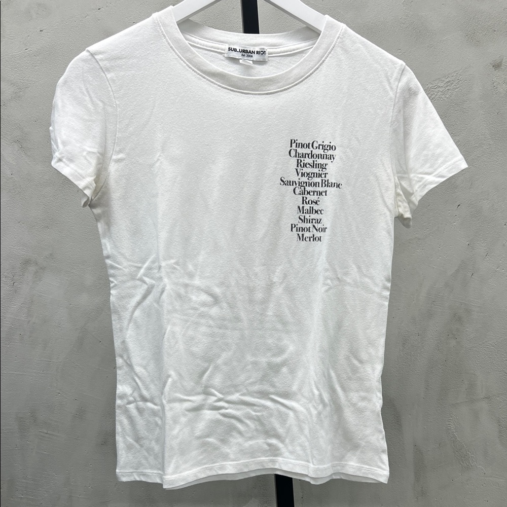 Sub_Urban Riot White Tee